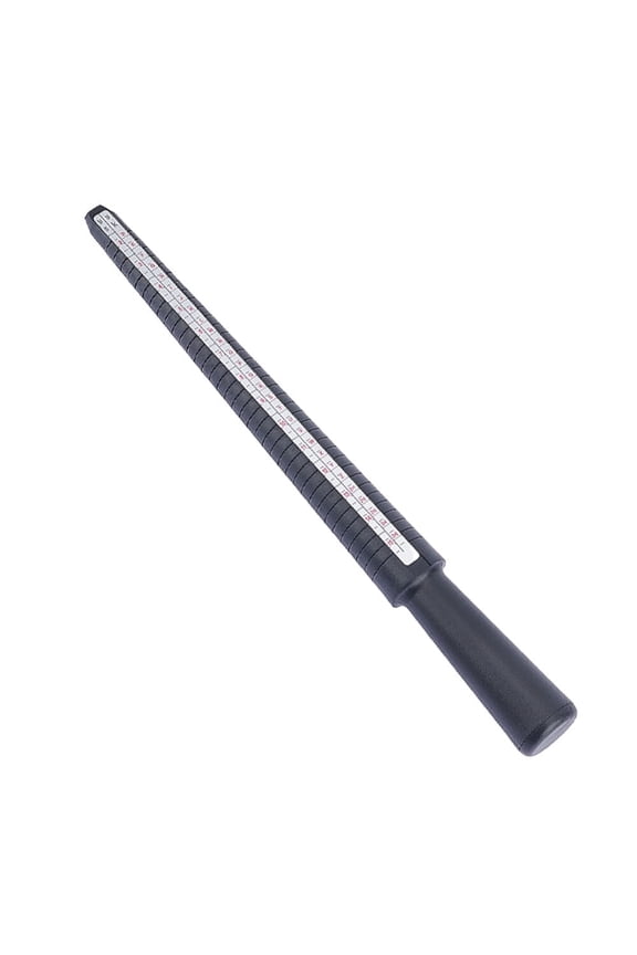 Metal Ring Sizer Gauge Mandrel Finger Measure Stick Standard Tool Sliver A7