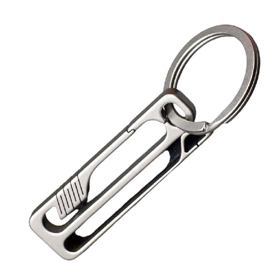 Metal Rings Carabiner Keyring AntiLost Quick Releases Rings Carabiner Clip Waist Hanging Keychain Buckles