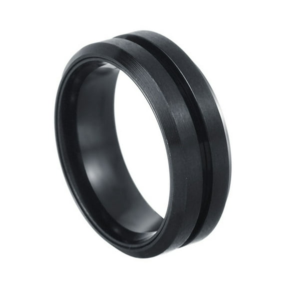 Metal Rings Fashion Dating Rings Stainless Steel Texture Comfortable Rings for Adding a Touch of Color to Any Outfit