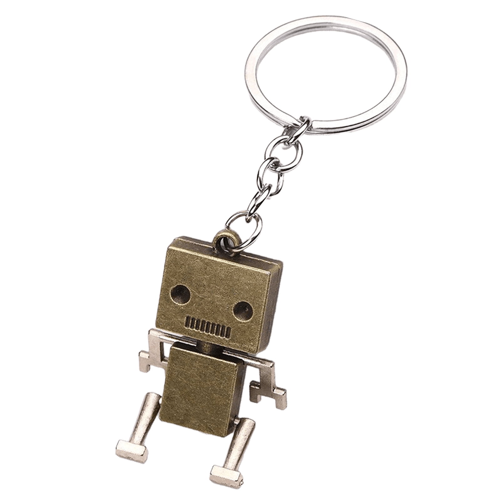 Metal Robot Keychains Adornment Fun And Unique Keyrings Accessories ...