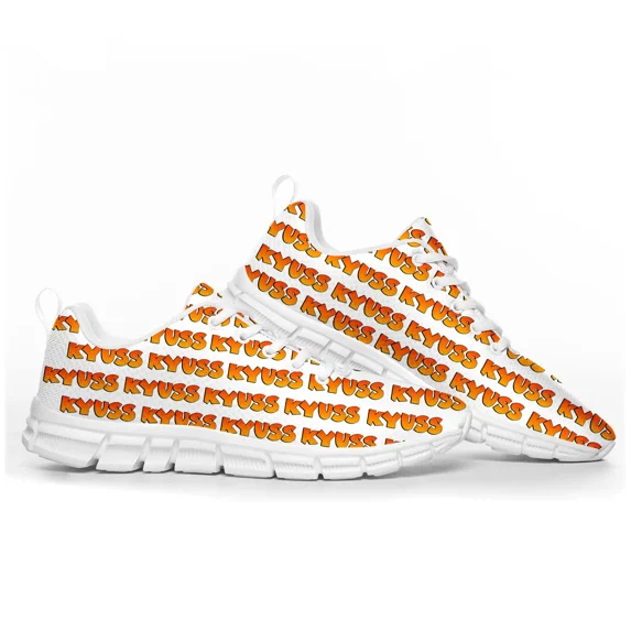 Metal Rock Band Pop Sports Shoes Mens Womens Teenager Kids Children Sneakers Casual Custom High Quality Couple Shoes White
