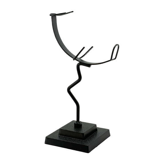 Metal Rock Display Stand Crystal Holder Mineral Display Easel Holder Modern Metal Material for Home and Photo Prop Use
