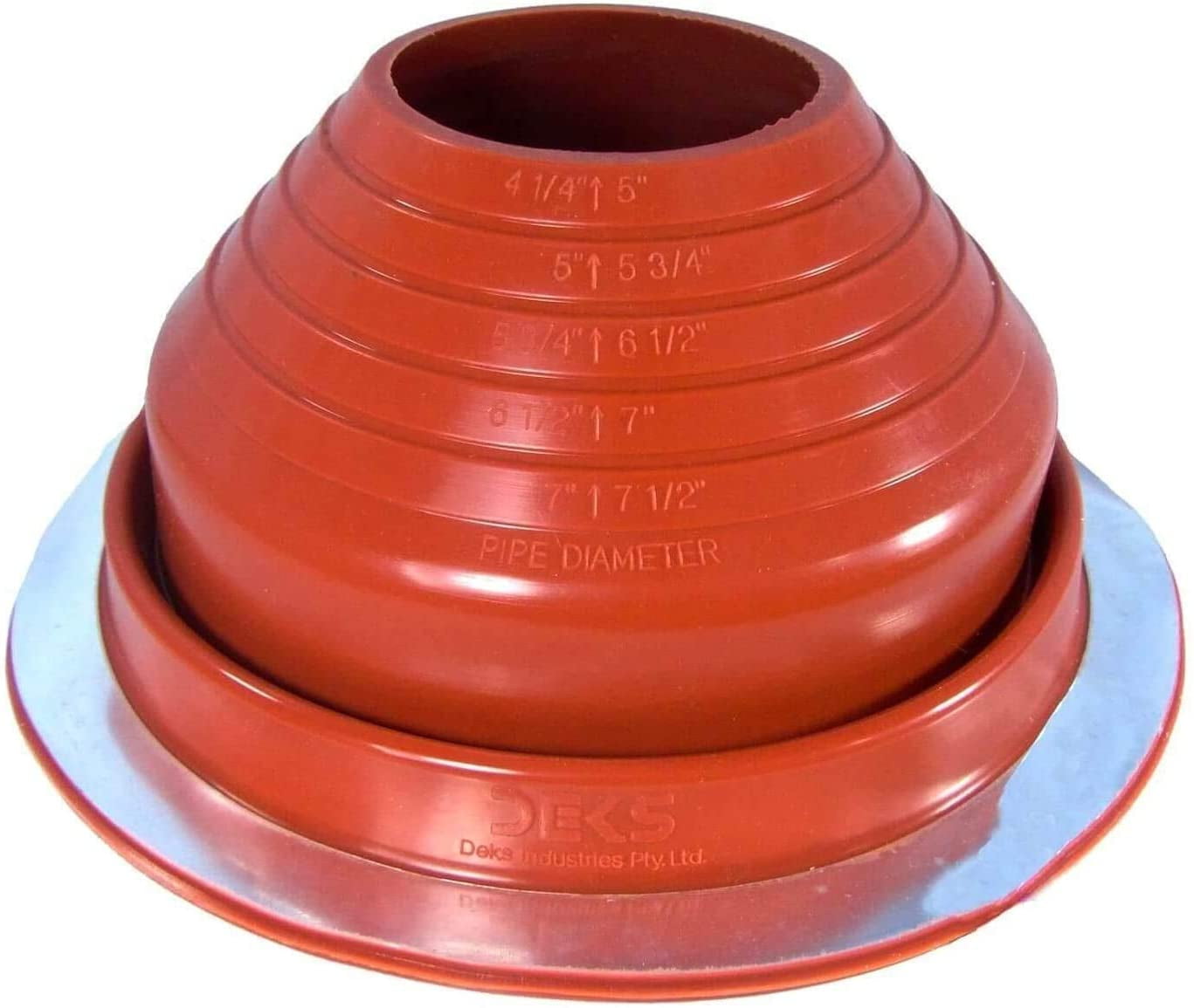 Metal Roof Pipe Flashing Boots Kit - Comes with Free Screws, Hex Bit ...