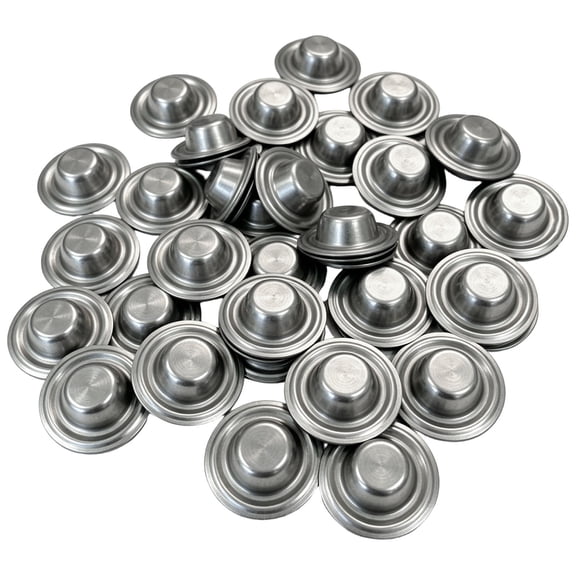 Metal Roof Screw Caps 50 Pcs, Waterproof Fastener Covers No Screw Removal, Leak Repair for Metal Roofing Garage Barn Shed