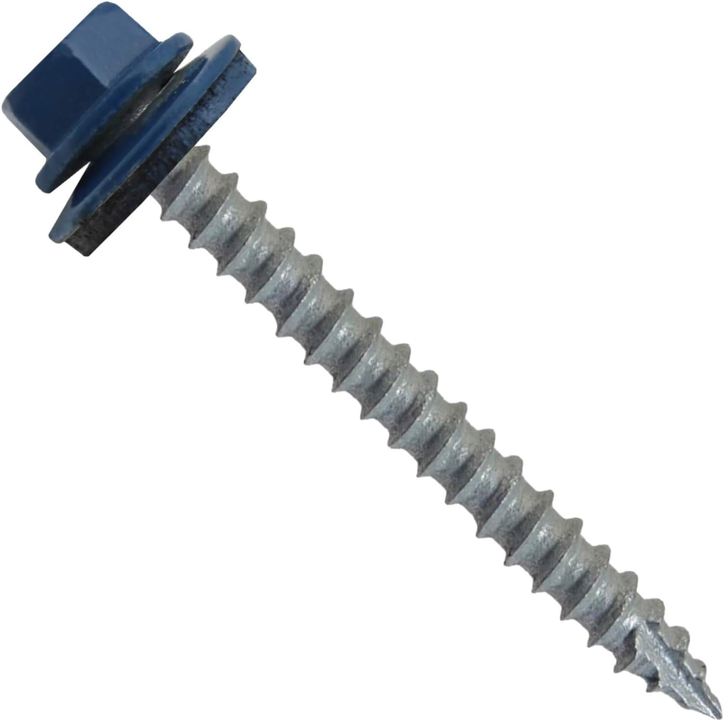 Metal Roofing Screws (250) Screws X 21/2" Gallery Blue Hex Head Sheet