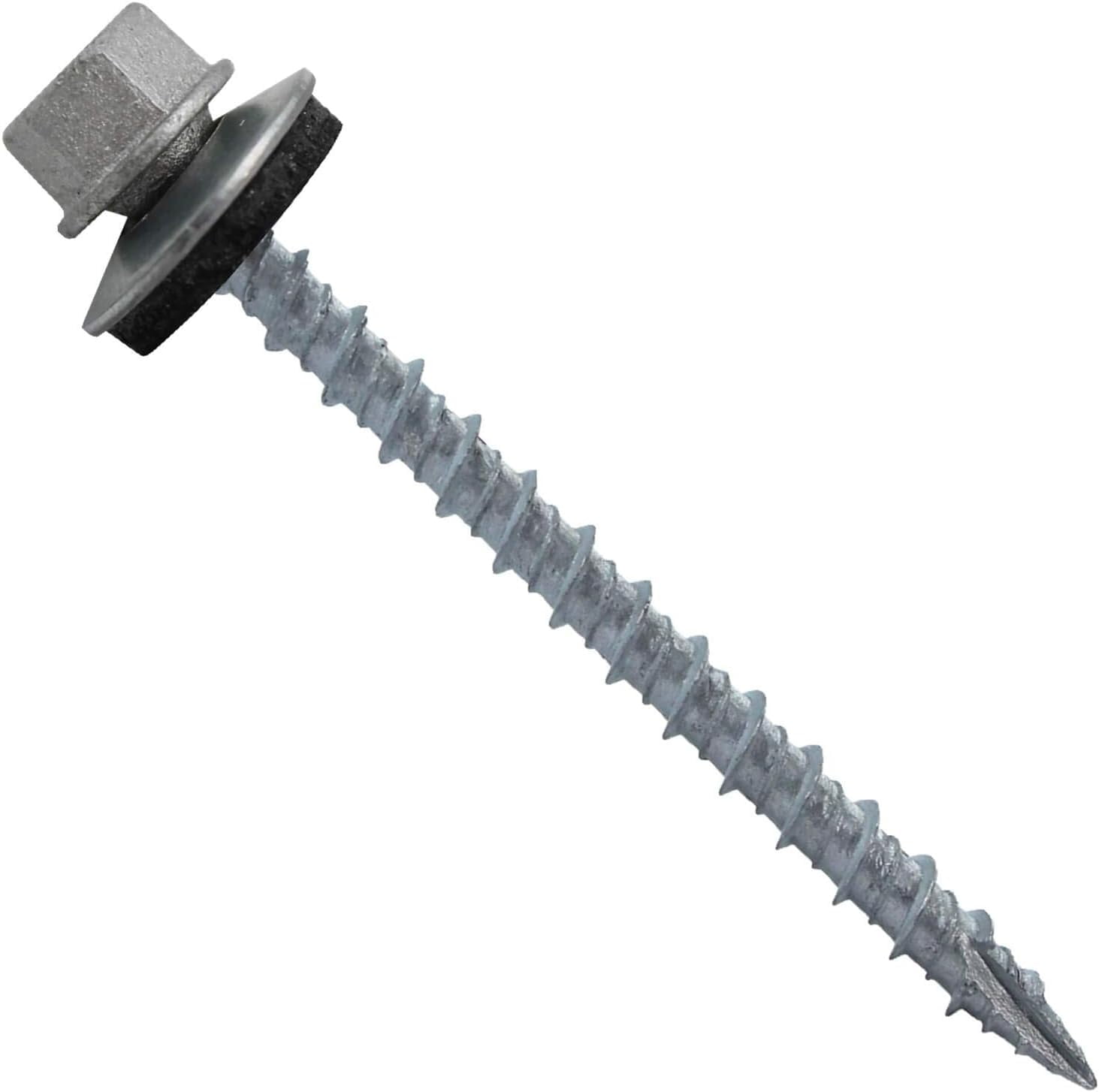 Metal Roofing Screws (250) Screws X 21/2" Galvanized Hex Head Sheet