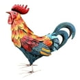 thumbnail image 1 of Metal Rooster Decoration Decorations Garden Decoration Decorations Courtyard Decorations, 1 of 8