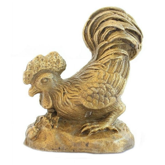 Metal Rooster Statue