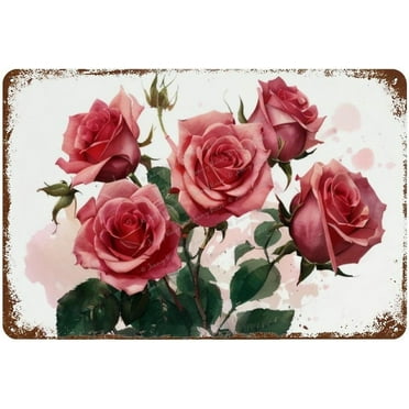 3Pcs Metal Wall Art Decor,Plant Metal Wall Art Hanging For Home Kitchen ...