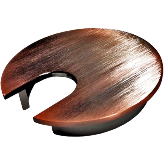 Metal Round Office Computer Desk Grommets - 3 Pack - Color: Antique Copper - Size: 2.5"
