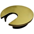 thumbnail image 1 of Metal Round Office Computer Desk Grommets - Color: Gold - Size: 2", 1 of 3