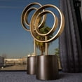 thumbnail image 1 of Metal Round Ornament, 1 of 3