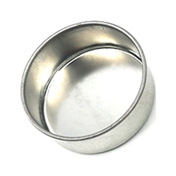 Metal Round Tealight Cup Empty Tealight Holder Tealight Candle Base Tealight Container Accessories for Candle Melting