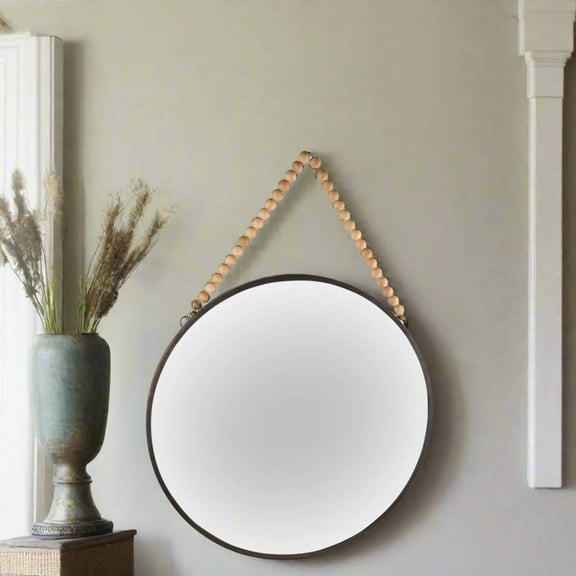 Quenby Beaded Wall Mirror