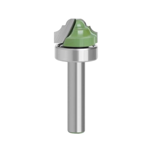 Metal Router Bit 8mm Shank Collection Including Flat Ballnose V Shaped Cutter for Woodcraft Projects