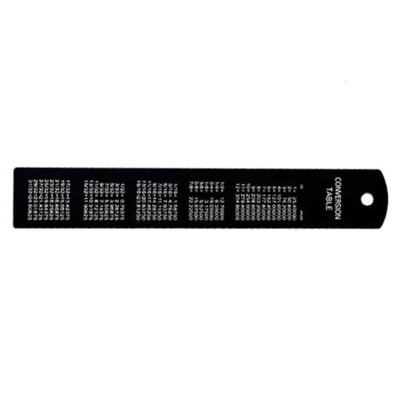 Metal Ruler Precisions Machinists Ruler Simple for Classroom & Engineering Tasks