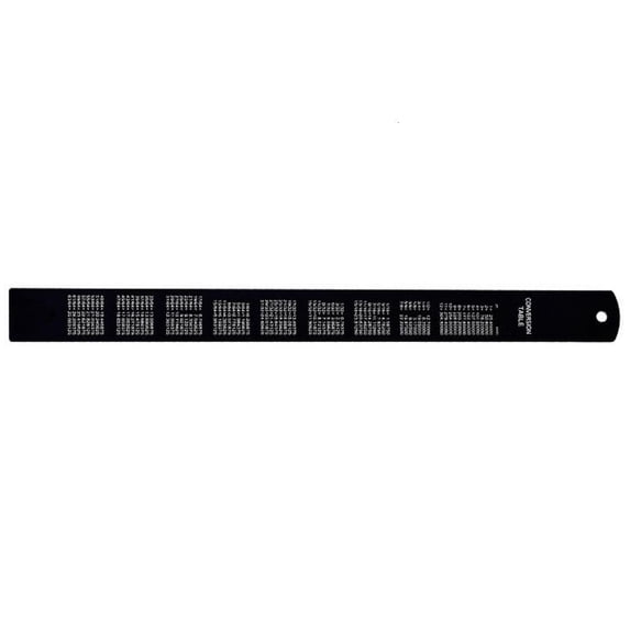 Metal Ruler Precisions Machinists Ruler Simple for Classroom & Engineering Tasks