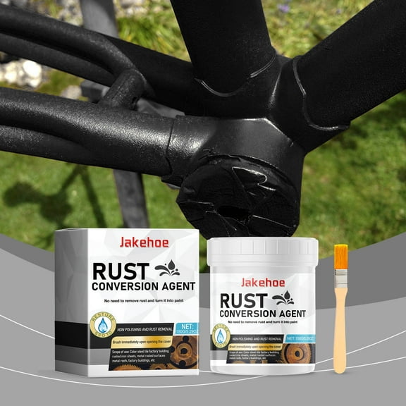 Metal Rust Inhibitor Spray | Solid Polymer Layer Technology | Advanced Long-Term Protection | Efficient Rust Remover | Multiple Anti-Corrosion Defense | Eco-Friendly | 1 Pack + Brush