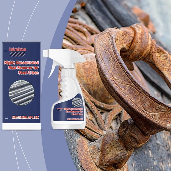 Metal Rust Remover, Multipurpose Rust Cleaner for Bolts, Screws & Household Metal Surfaces