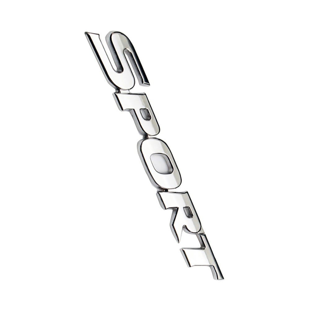 Metal SPORT Side Door Label for Car - Alloy+Electroplating, Self ...