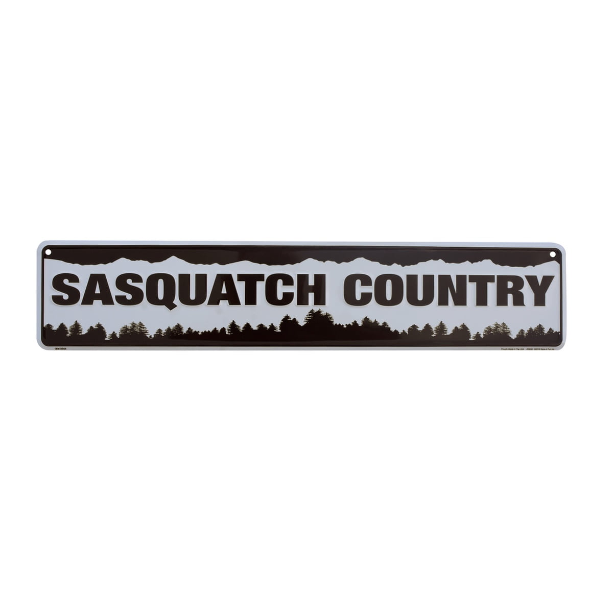 Sasquatch Country Road Tin Street Sign Rustic Cabin Bigfoot Man Cave Home Decor Sasquatch Country Road Tin Street Sign Rustic Cabin Bigfoot Man Cave Home Decor
