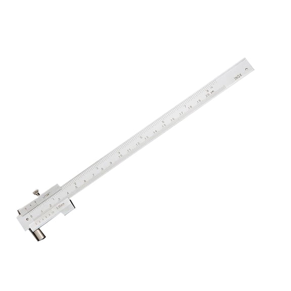Metal Scribers Calipers, 200mm 8in Marking Gauges Calipers, Carbides Scribes Calipers for Scribing Iron, Steel,