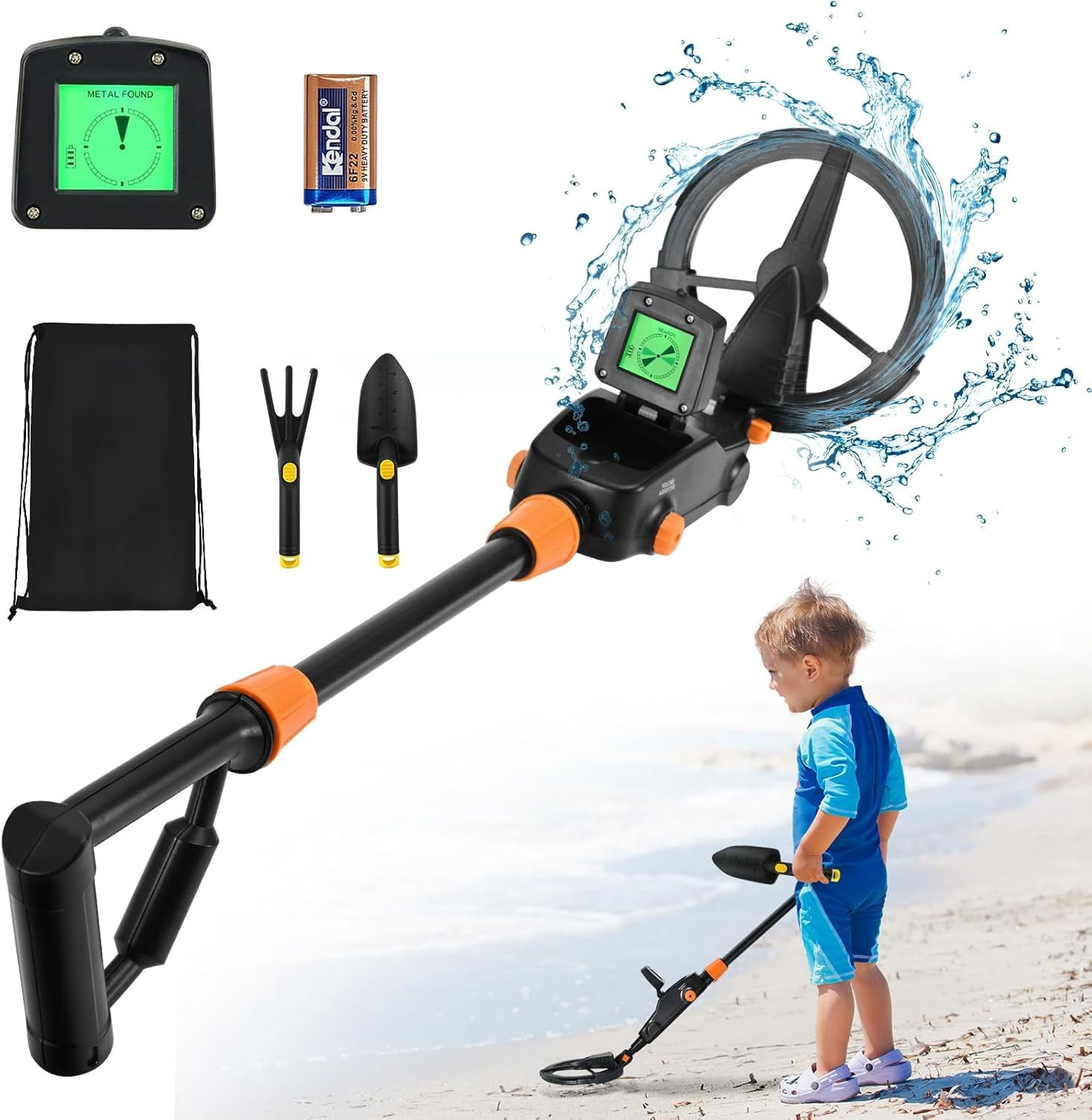 Metal Searching,1pc Deep Sensitive Metal Detector Searching Gold Digger Treasure Hunter, Treasure Hunter