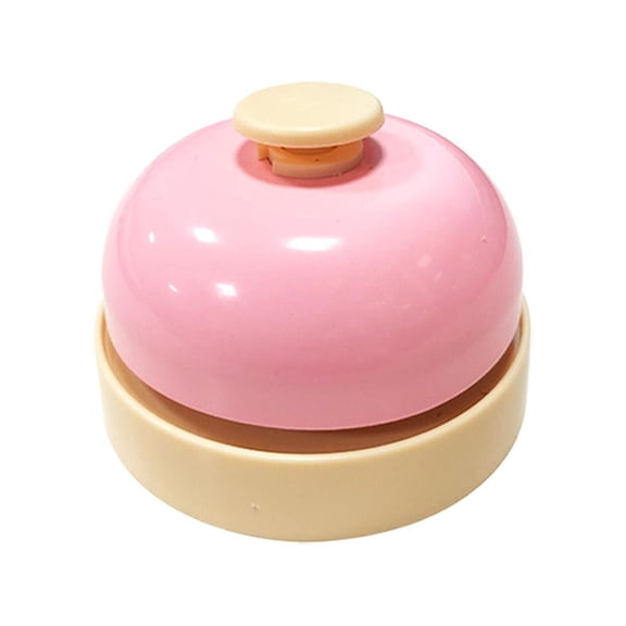 Metal Service Call Bell Ringer, 2.6" Diameter, for Hotels, Restaurants, Reception, Desk