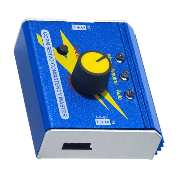 Metal Servo Controller Digital Consistency Motor Tester Support 3 Testing Modes for Model Car and Toy Accessories