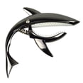 thumbnail image 1 of Metal Shark-Shaped Guitar Capo – Durable Musical Instrument Clamp for Guitar, Easy-to-Use, Stylish Metal Design for Musicians and Performances, 1 of 7