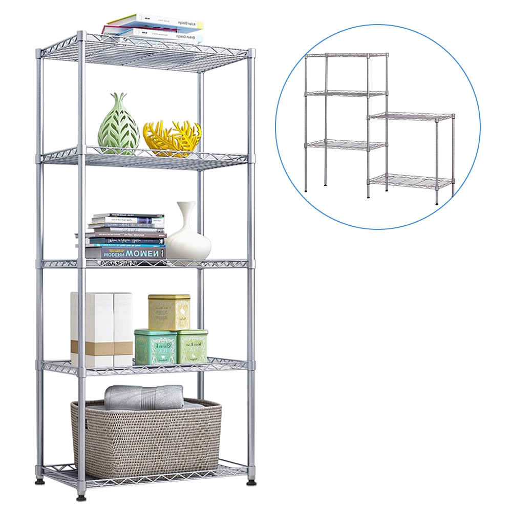 Metal Shelves for Kitchen, URHOMEPRO 5Shelf Wire Storage Shelves