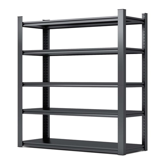 Metal Shelves for Storage Garage Shelving 2000LBS Heavy Duty Storage Shelves Adjustable Garage Shelf Industrial Shelving Unit Storage Utility Rack