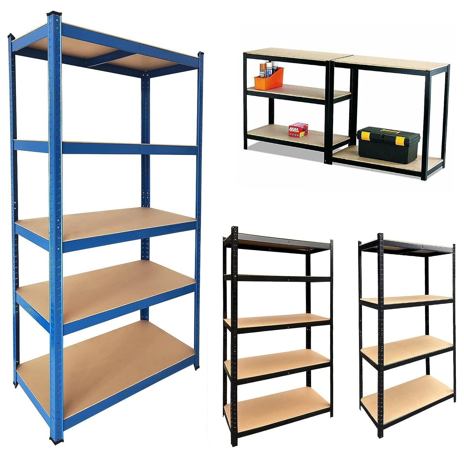 Metal Shelving Units for Storage, Heavy Duty Garage Shelving Units