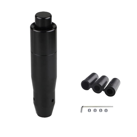 Metal Shifting Knob Automatic Transmission, Multicolor Shifter Lever Handle with Push Button Weighted