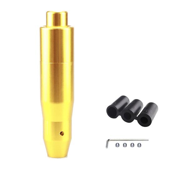 Metal Shifting Knob Automatic Transmission, Multicolor Shifter Lever Handle with Push Button Weighted