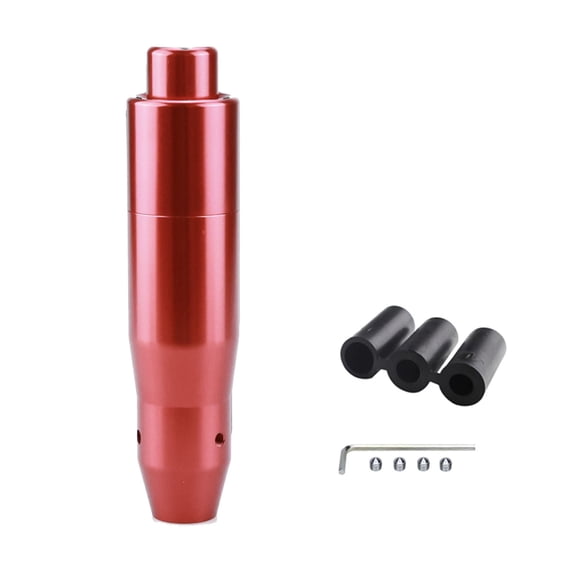 Metal Shifting Knob Automatic Transmission, Multicolor Shifter Lever Handle with Push Button Weighted
