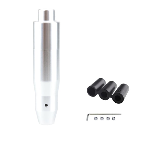 Metal Shifting Knob Automatic Transmission, Multicolor Shifter Lever Handle with Push Button Weighted