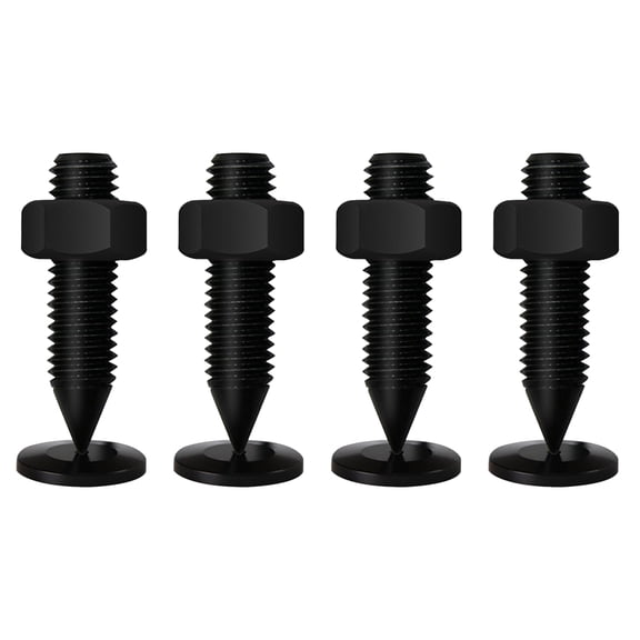 Metal Shock Absorbing Feet Isolation Spikes for Speakers Reduce Vibrations Resonance Clear Sound for Home Theaters