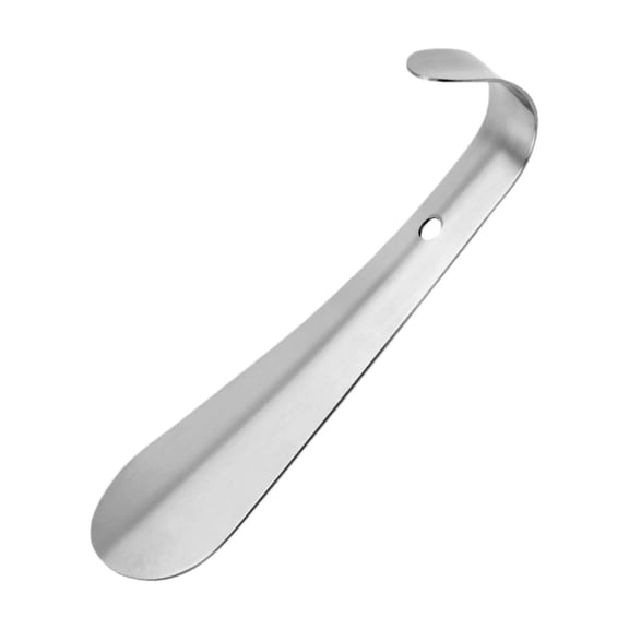 Metal Shoe Horn 5.9-Inch,Stainless Steel Shoe Horn Short Handle for All,Travel Short Shoe Horn for Men & Women,Boot Shoehorn Shoe Helper Tool