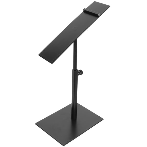 COMPUKAS Shoe Riser Display Shoe Display Stand Black Metal 1Pcs for Business Owners