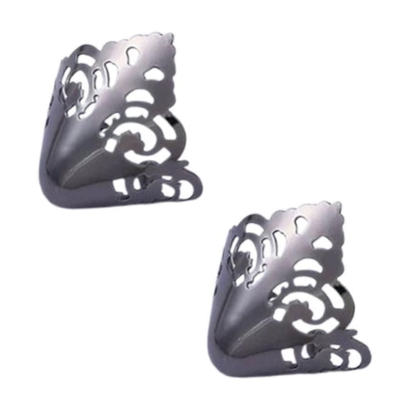 Metal Shoes Pointed Protector Hollow High Heels Toe Elegant High Heels Tip Cover Tips For Shoes Shoes Protec