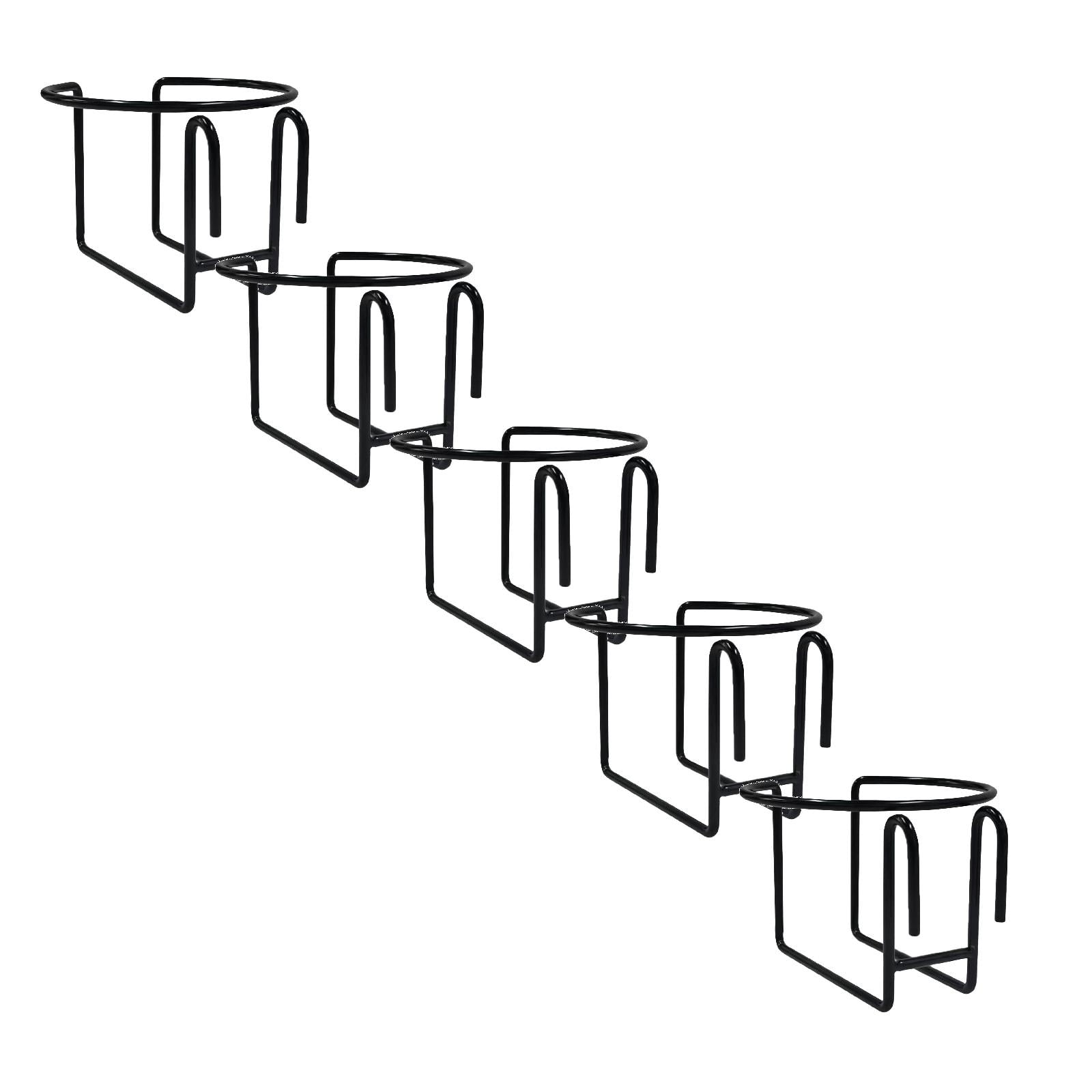 Metal Shopping Cart Beverage Holder for Baby Strollers Coffee Cups 5PCS