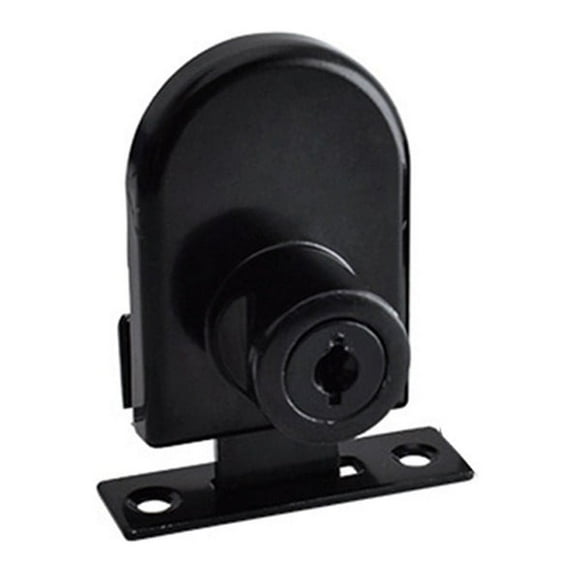 Metal Showcase Display Cabinet Sliding Glass Door Lock+ 2Pcs Key For 5-8Mm Glass