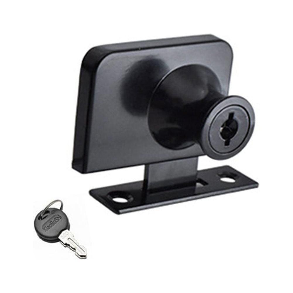 Metal Showcase Display Cabinet Sliding Glass Door Lock+ 2pcs Key for 5 ...