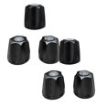 thumbnail image 1 of Metal Shower Knobs Replacement, Faucet Handles, Bathtub Shower Faucet Handle, Shower Knobs Include Hot/Cold/Diverter and 3 Screws 3/6/9PCS, 1 of 7