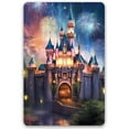thumbnail image 1 of Metal Sign - Disney Magic Castle-Durable Metal Sign-Use Indoor/Outdoor -Disney Theme Park Portrait for Home, Disneyland, Playroom, Nursery, and Kids Room Display, Gift for Walt Disney Fans (12" x 18"), 1 of 5