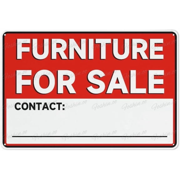Metal Sign Furniture For Sale Blank Aluminum Metal Warning Sign Uvresistance Waterproof Easy To Install For House And Business 12"X8"