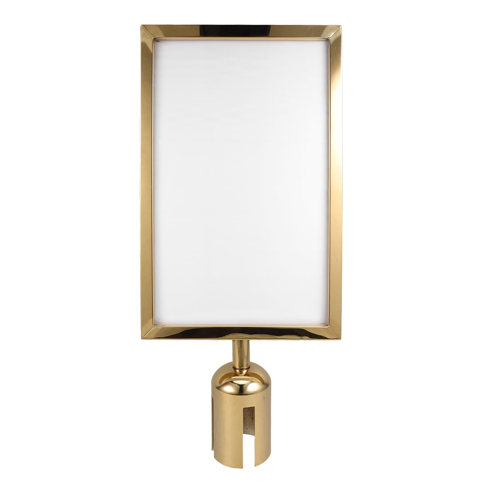 Metal Sign Holder Stanchion Commercial Queue Barrier Vertical Sign