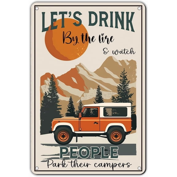 Metal Sign Let It Be Whisper Words Of Wisdom Dragon Vintage Sign Rerto Tin Sign Alumium Sign for Home Bar Office Outdoor Wall Decor 8x12 Inch