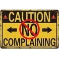 thumbnail image 1 of Metal Sign My Way the Highway Rustic Decor Vintage Travel Sign Street Road Lane Wall Decoration Outdoor Retro Warning Tin Sign 8x12 Inch, 1 of 5